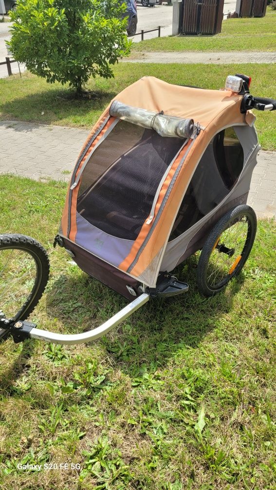 Burley Dlite  double  podwójna przyczepka rowerowa