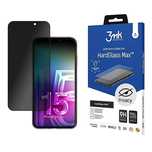 Szkło 9H prywatyzujące 3mk HardGlass Max Privacy™ na iPhone 15 Pro