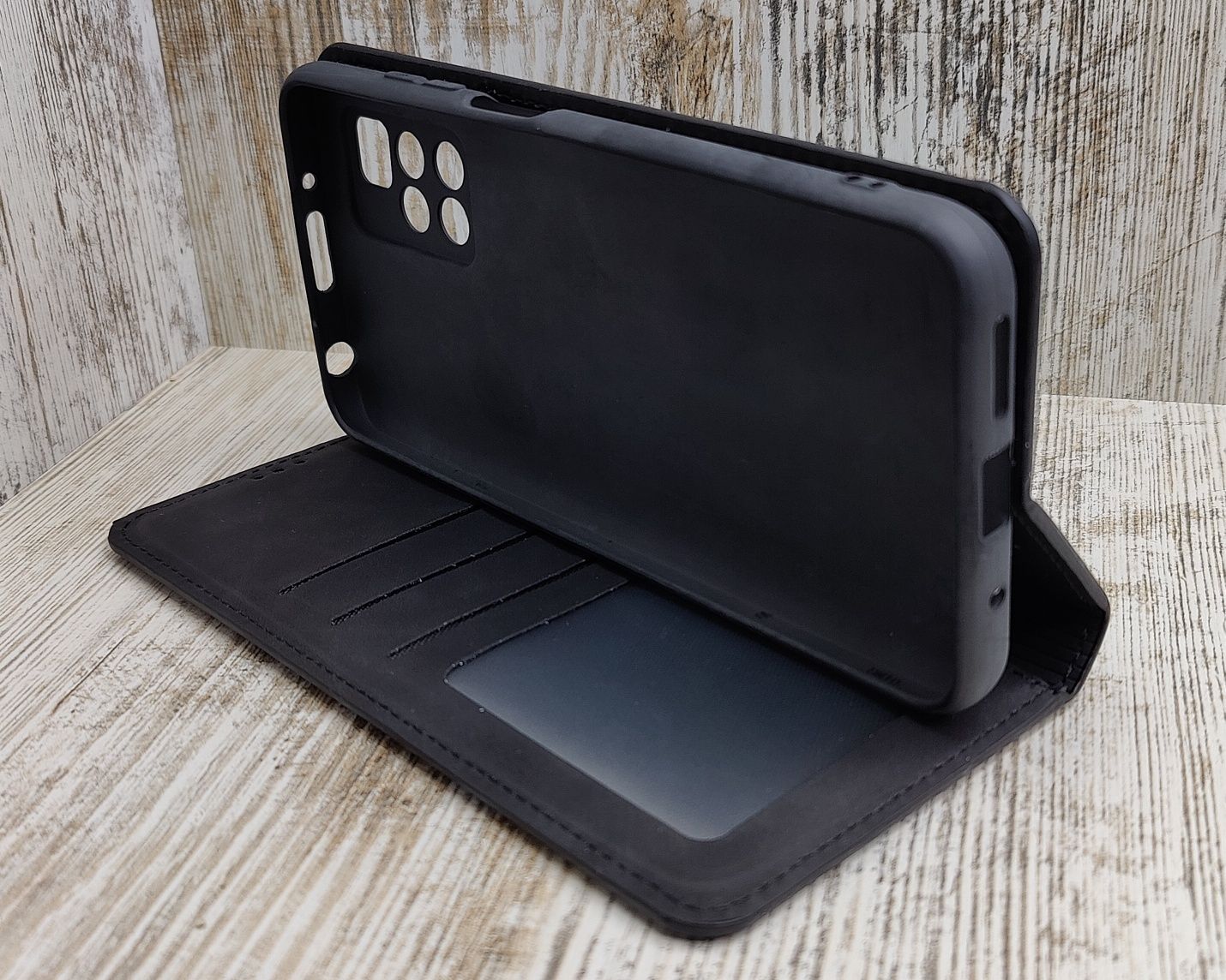 Прошитый чехол книжка Xiaomi Redmi 10/ Redmi 10 2022 На магните