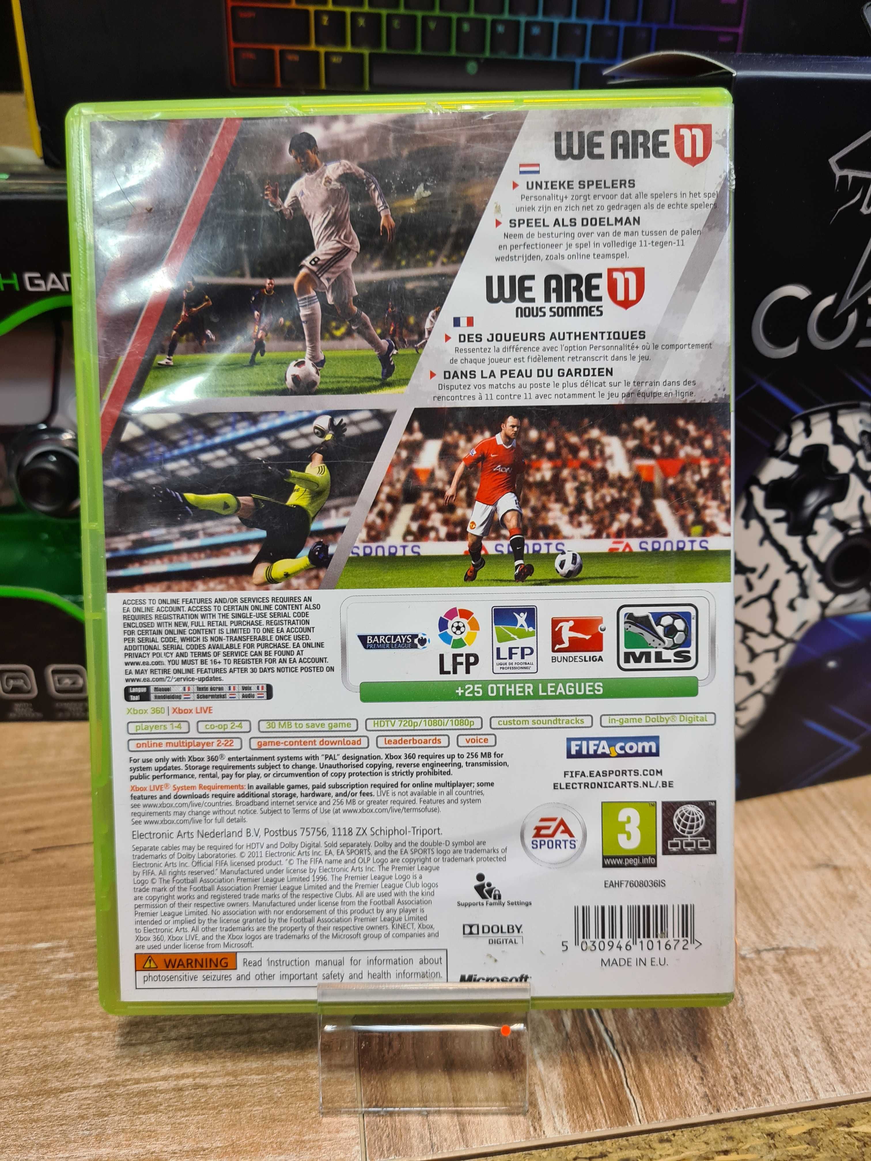 FIFA 11 XBOX 360, Sklep Wysyłka Wymiana