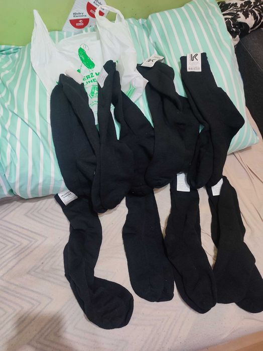 8 osiem par skarpet zimowych 80 zl