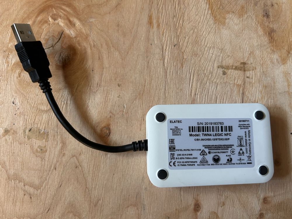 NFC reader Elatec TWN4