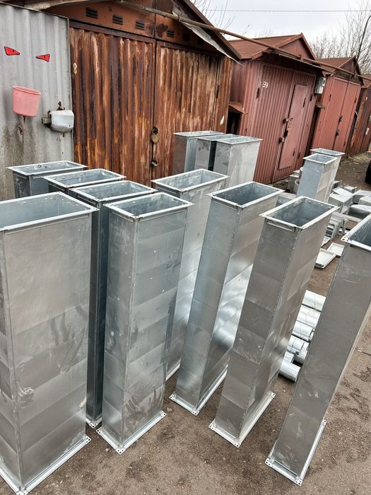 Короба вентиляции ,колено, задвижки