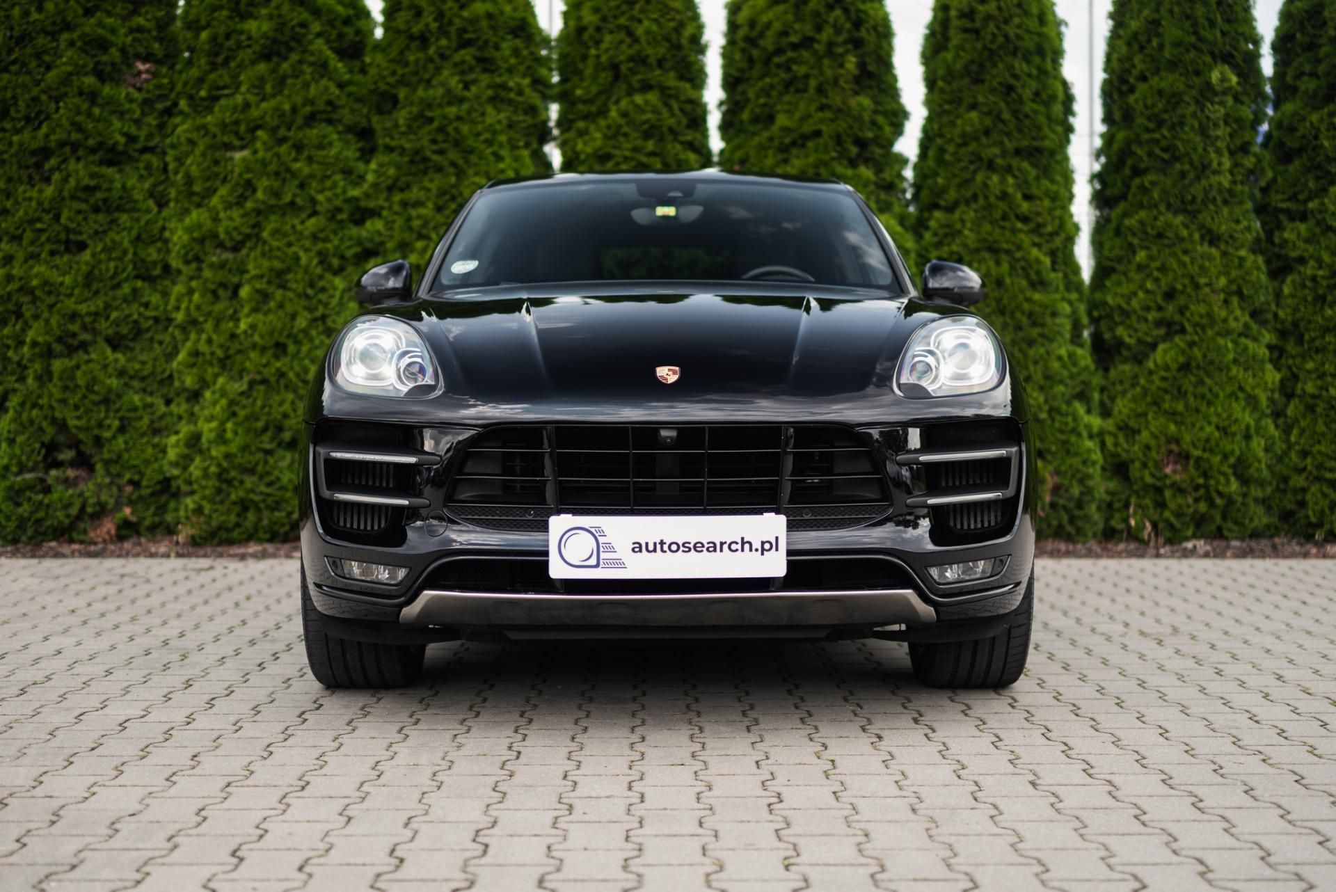 Porsche Macan Turbo, 3.6, V6, 400 KM, Bezwypadkowy, Serwis ASO, Kamery 360, BOSE