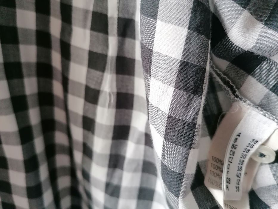 Bluzka koszulowa w kratę