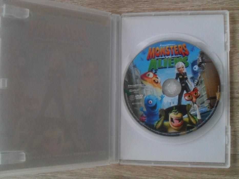 POTWORY KONTRA OBCY film animowany DreamWorks DVD polski DUBBING