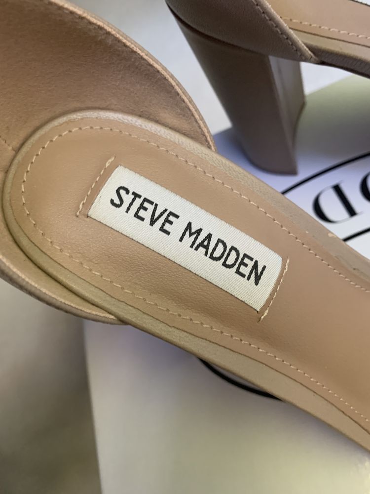 Beżowe sandałki Steve Madden, rozmiar 40, raz założone