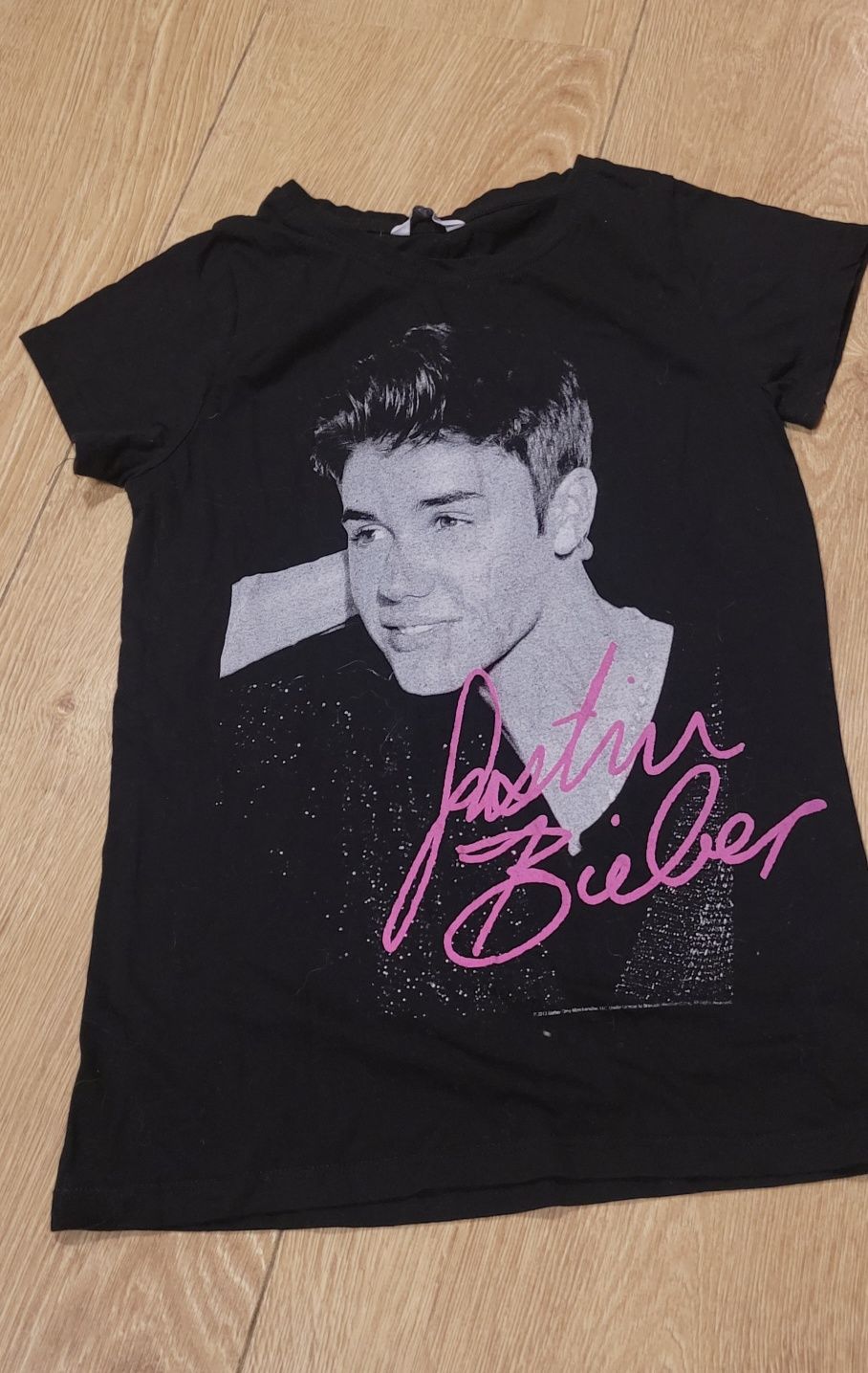 Koszulka t-shirt Justin Bieber rozmiar 158