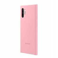 Etui Samsung Silicone Cover  pink  / różow do Samsung Galaxy Note 10+
