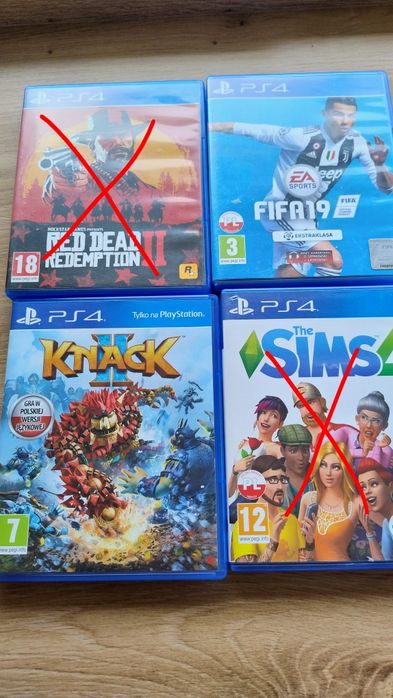 Sprzedam gry ps 4