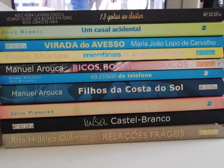 Vários livros de vários autores