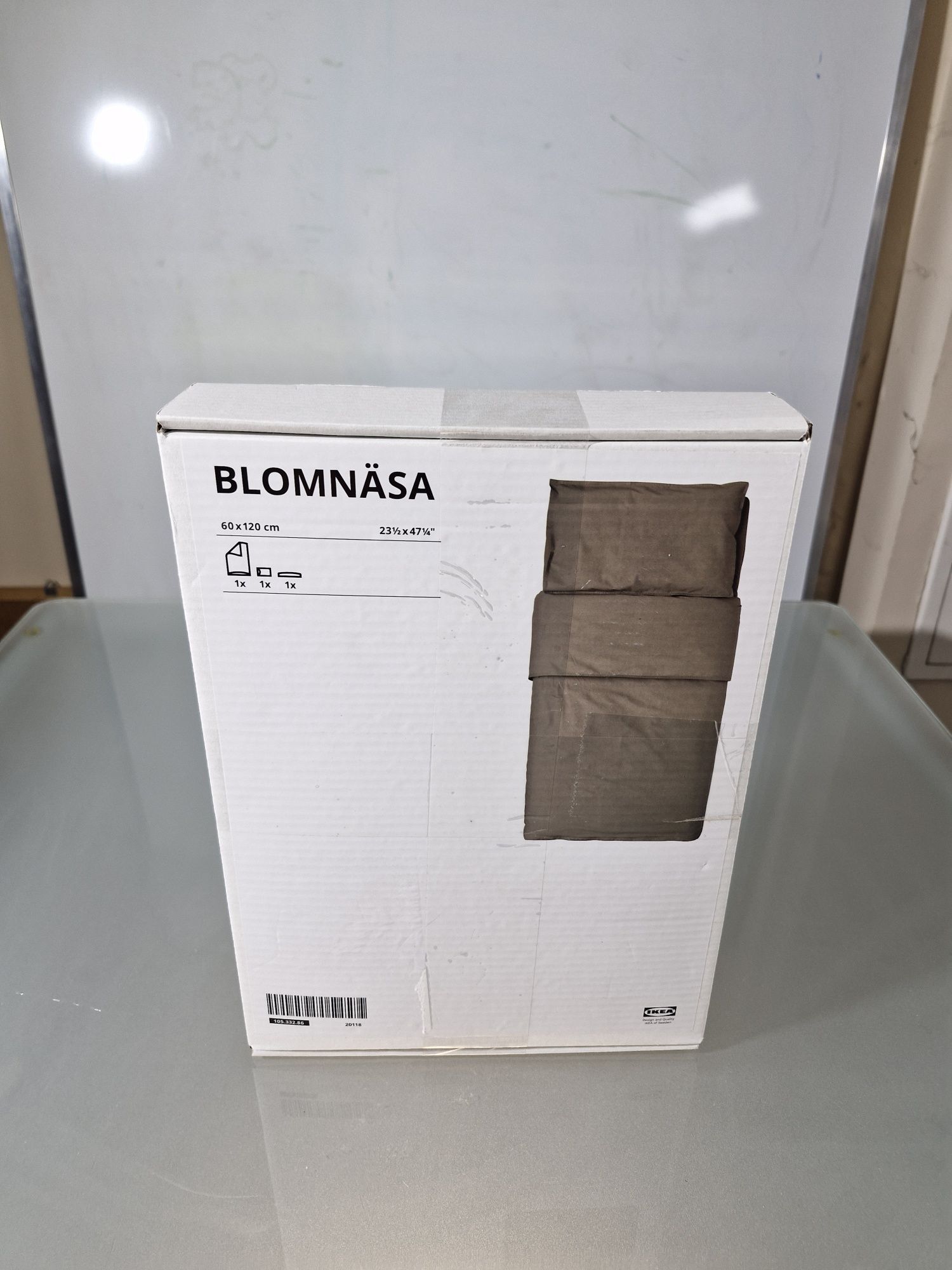 IKEA Blomnasa 3 el. Komplet Dziecięcej Pościeli 60x120