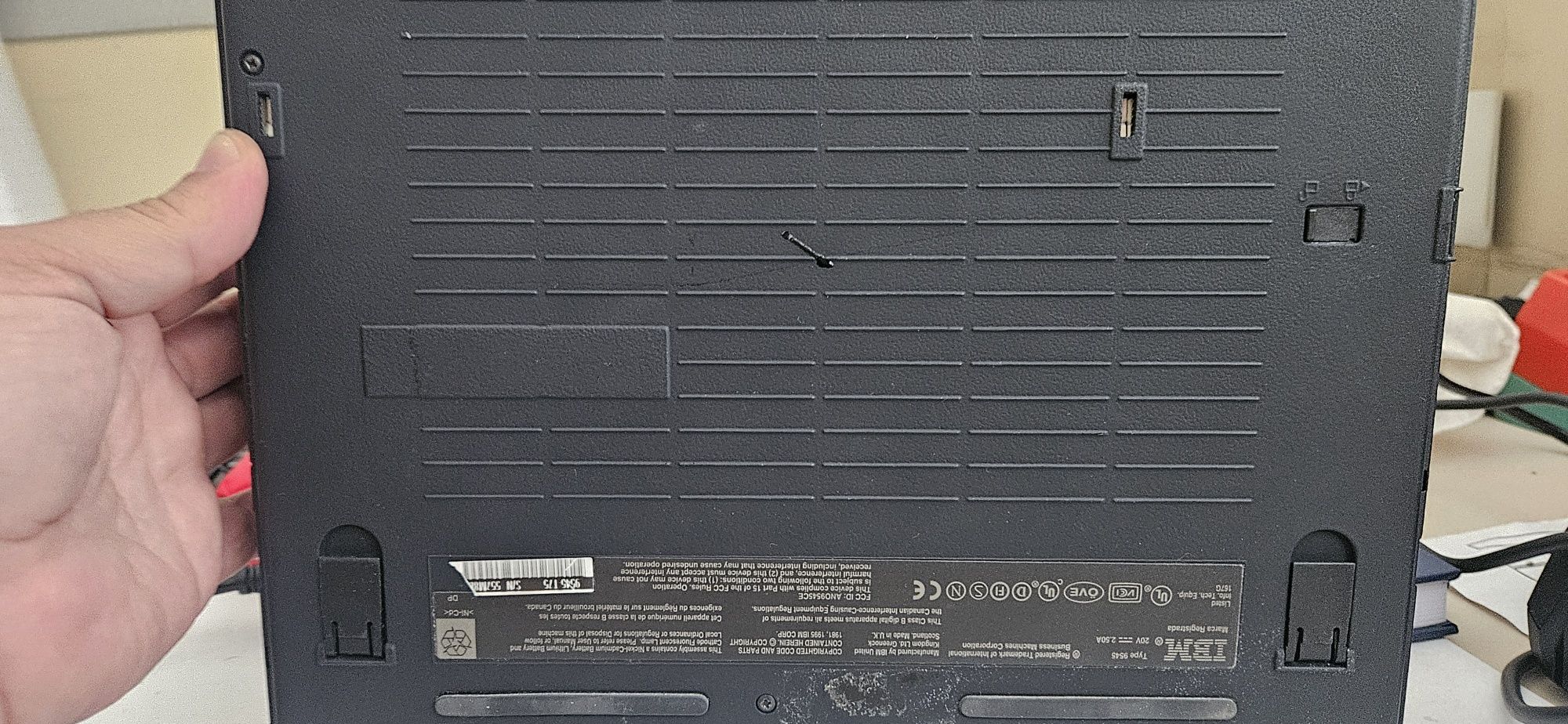 Computador IBM ThinkPad 370c Vintage