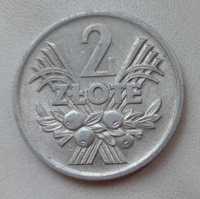 2 monety z 1974 roku: 2 złote i 5 złotych (rybak), PRL