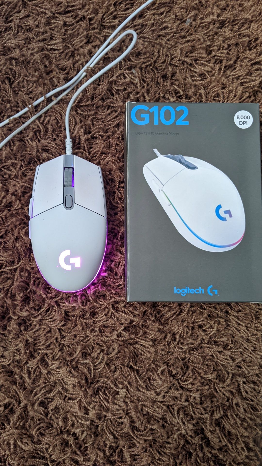 Ігрова мишка Logitech G102 — на запчастини або ремонт