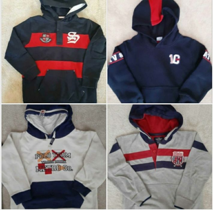 Camisolas hoodies  capuz SACOOR, METRO  6 anos
