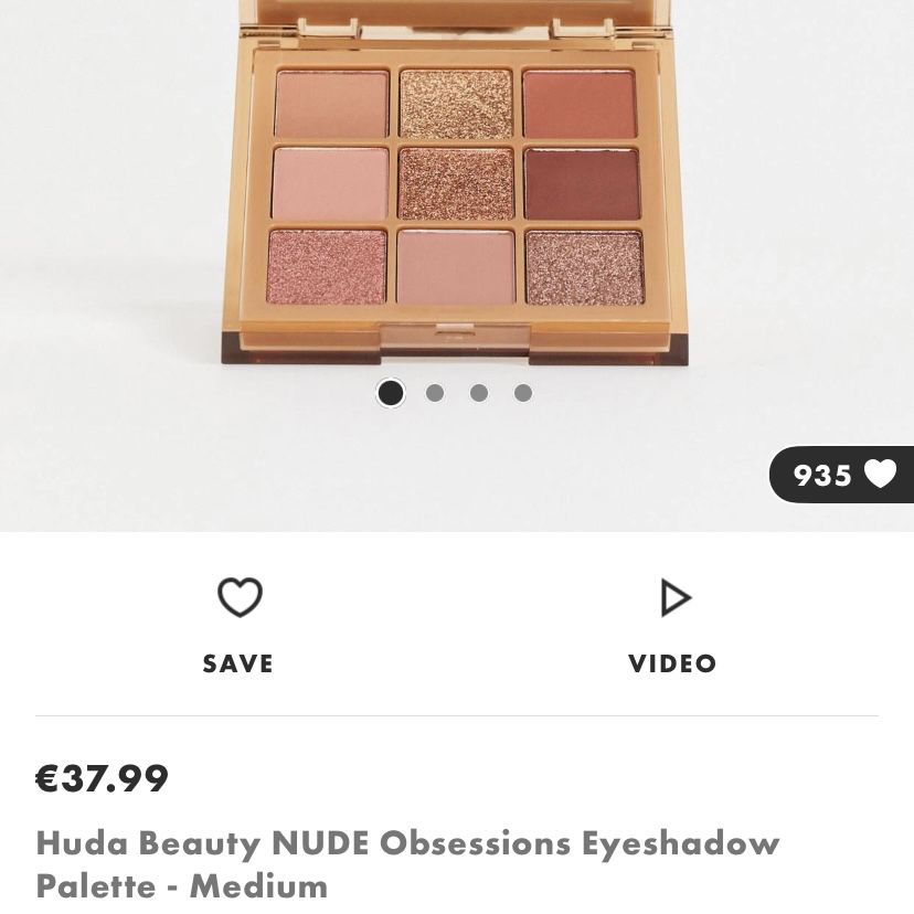 Paleta Huda Beauty Haze Sand