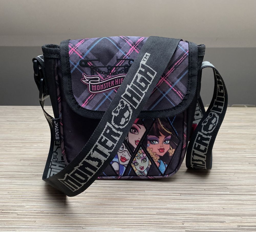 Dziewczęca torebka listonoszka na ramię Monster High