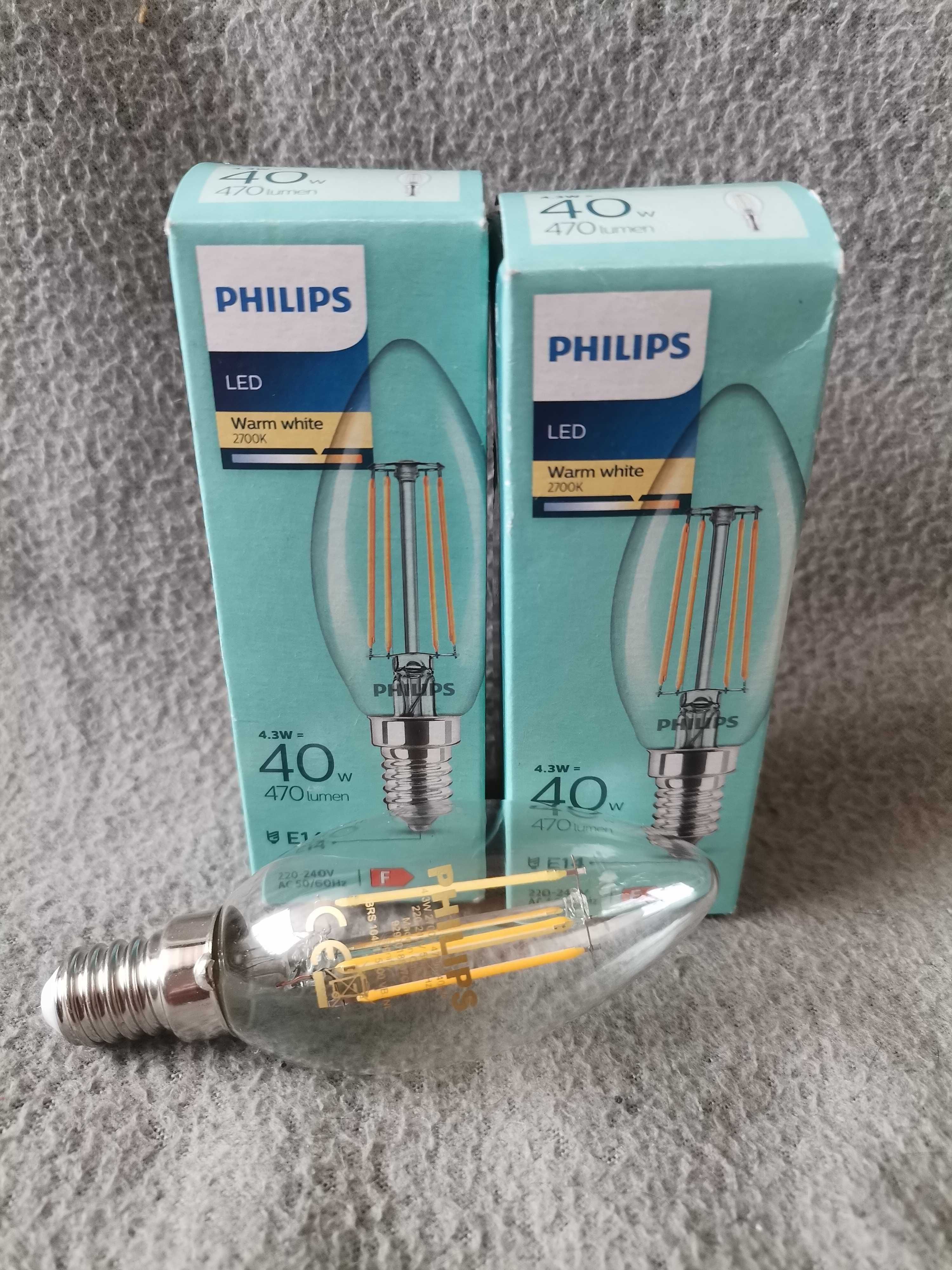 Żarówki LED Philips E14