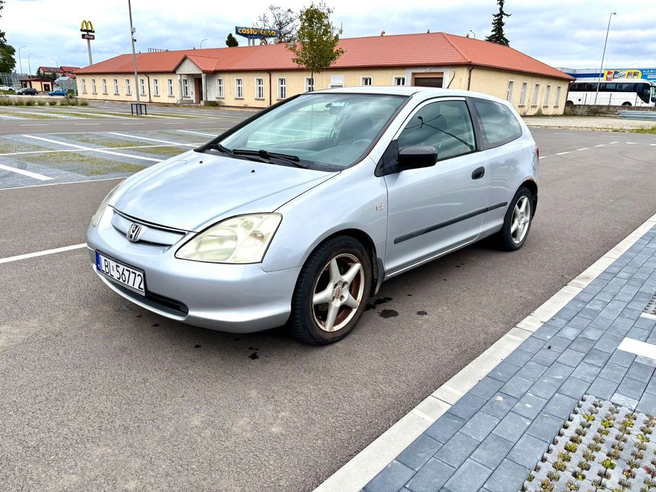 Honda Civic > 1.4 Benzyna > 2003 > Klima > El. szyby > 3d Hatchback