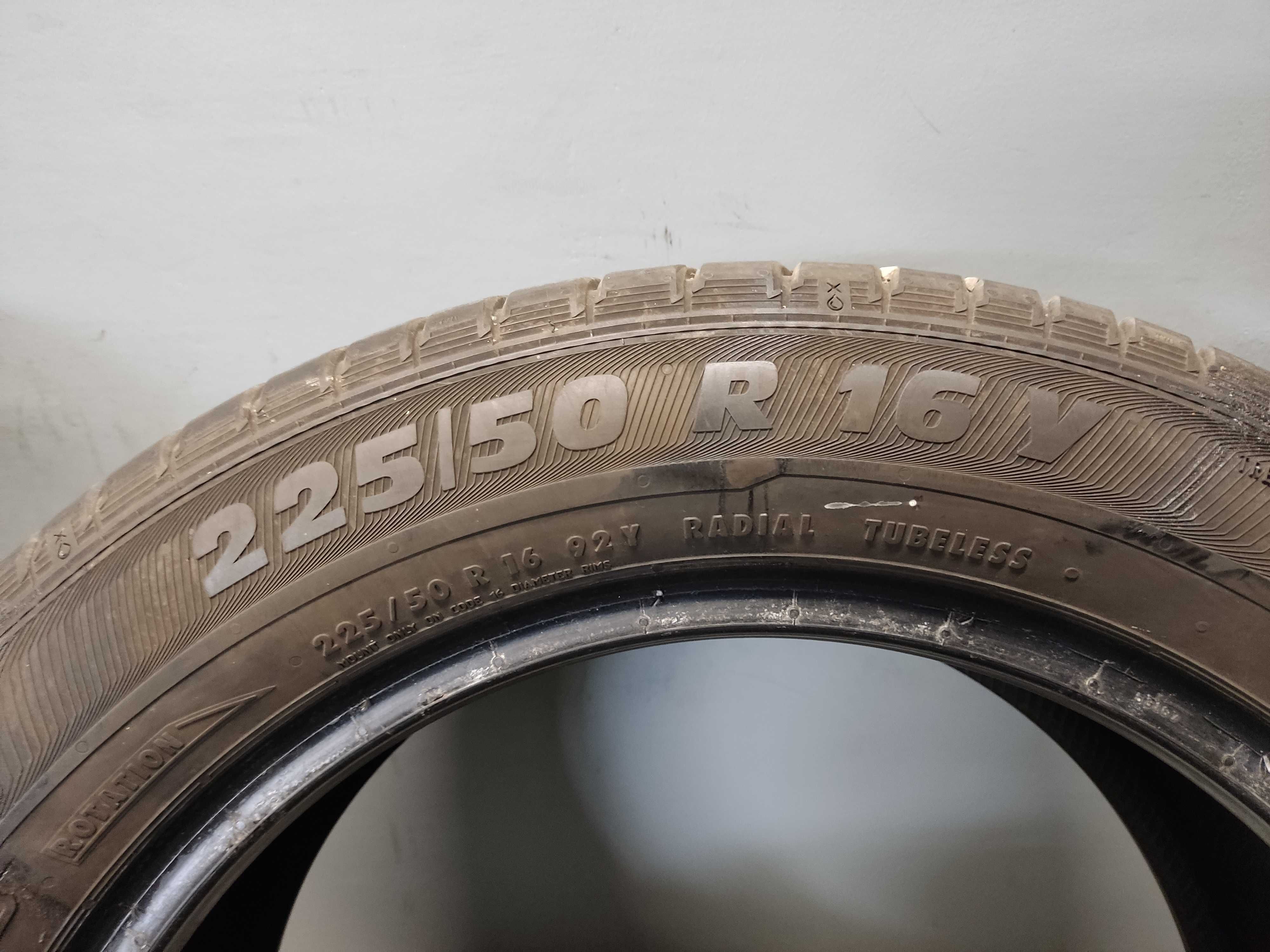 4x225/50R16 Semperit Speed-Life 2, 92Y, 2019 rok. bieżnik 7-7,5mm