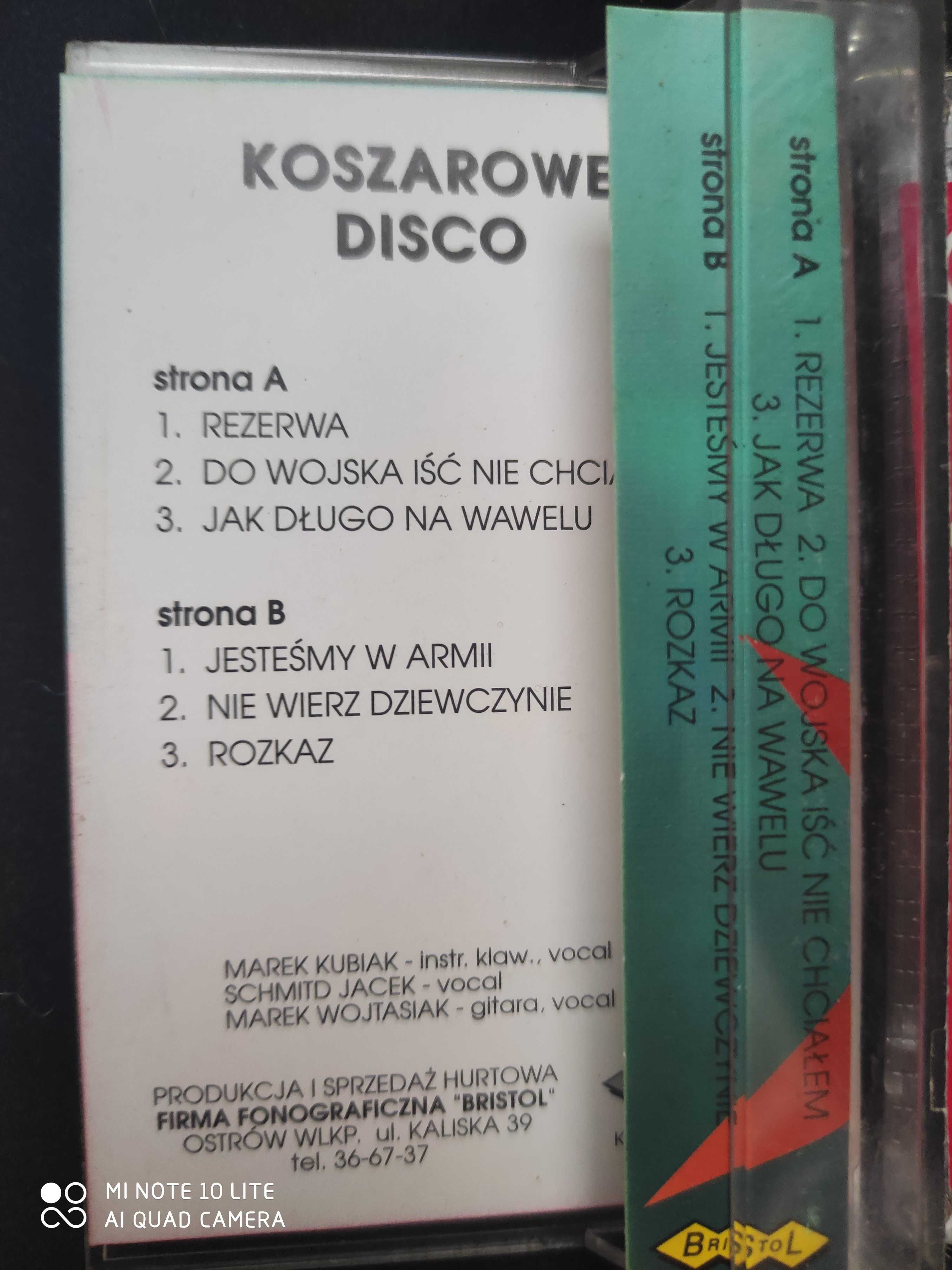 Rezerwa,Disco koszarowe. kasety 2 szt
Zestaw