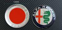 Z375 Emblema Simbolo Alfa Romeo 74mm Mito Giulietta etc Novo