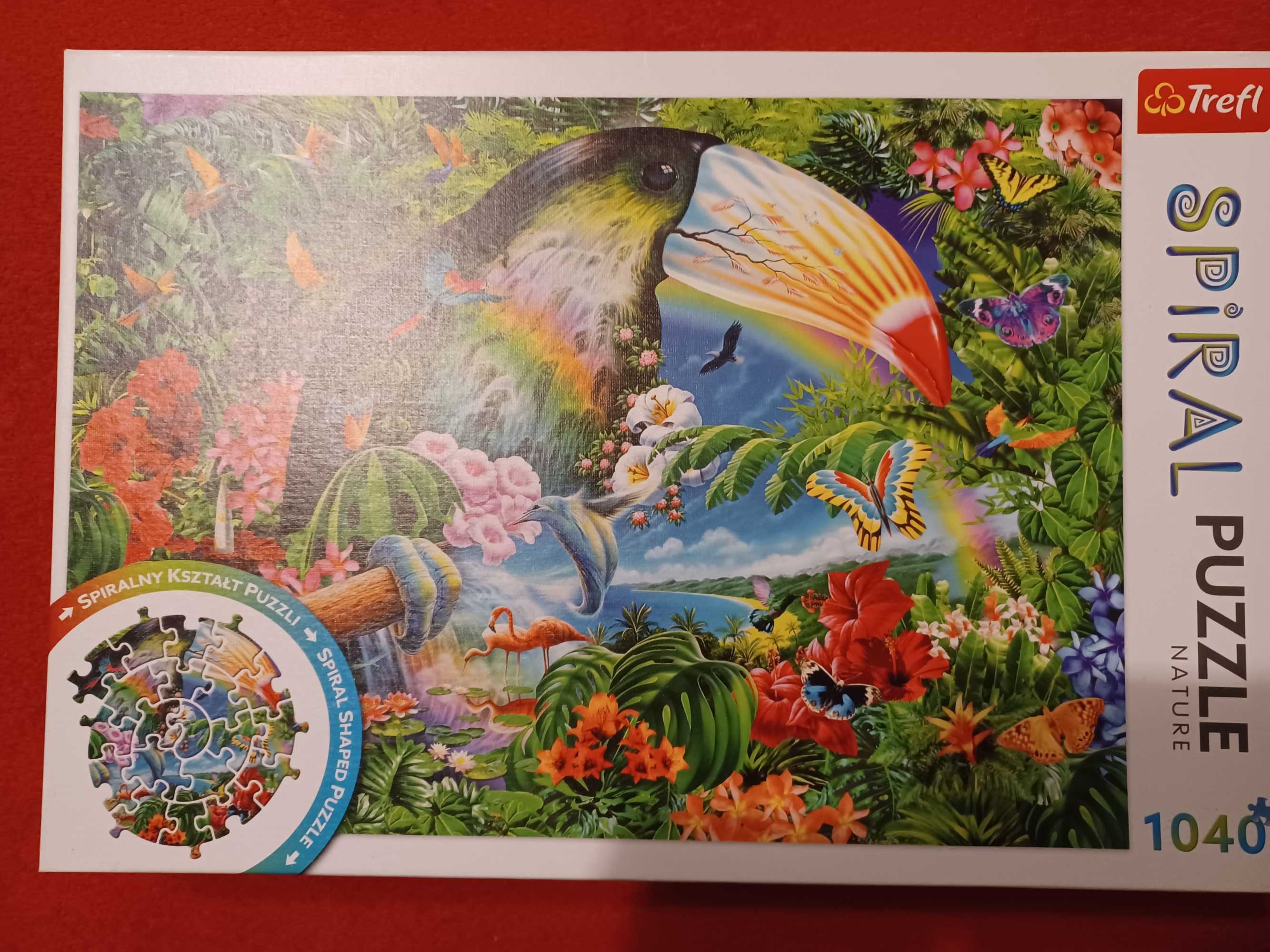 Spiral puzzle 1040 Tropikalne zwierzęta