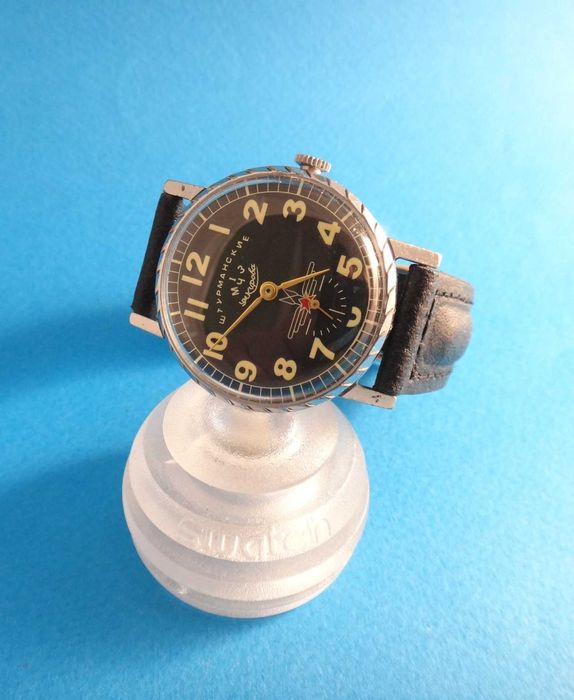 Часы Победа механические винтажные обслужены точный ход