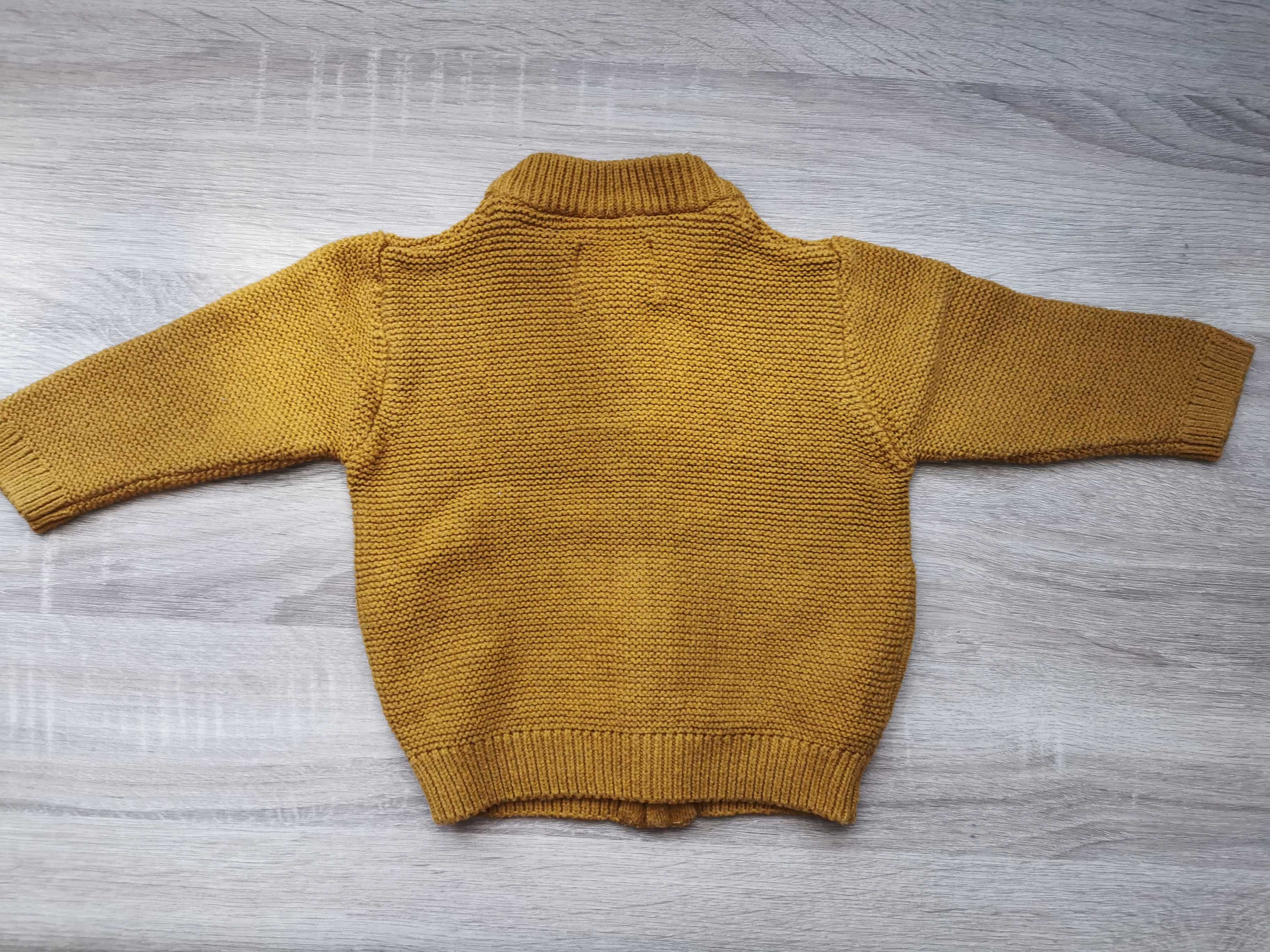 Sweter rozpinany Zara rozmiar 68