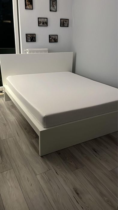 Łóżko IKEA Malm + materac