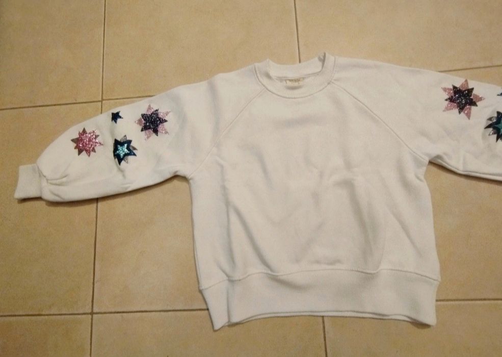 Sweat Branca da Zara - 8 anos