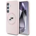 Etui Karl Lagerfeld Silicone And Circle MagSafe do Samsung Galaxy S25+
