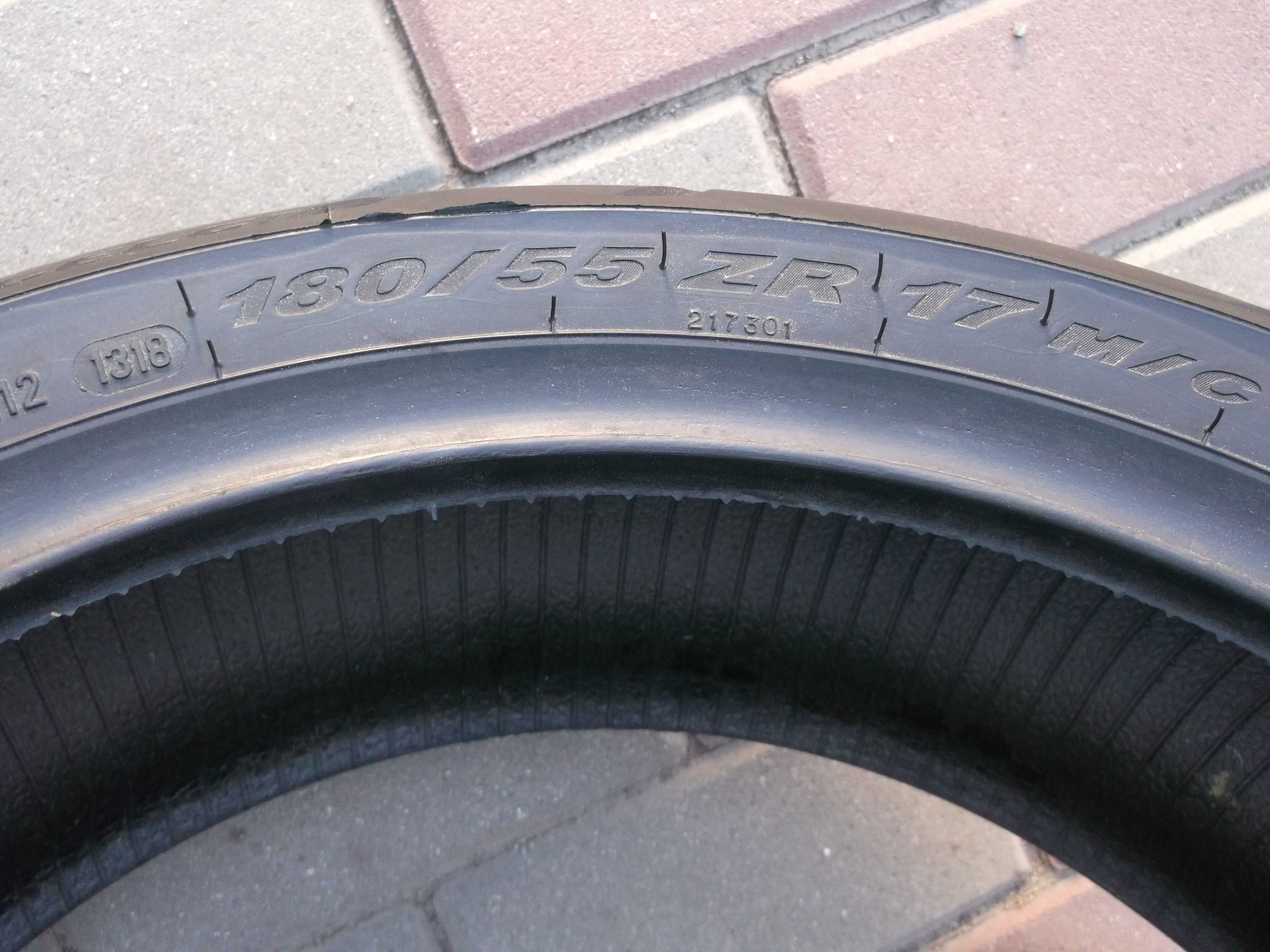 180/55 Zr17 73W Pirelli Angel GT Dot 1318 4,1mm opona