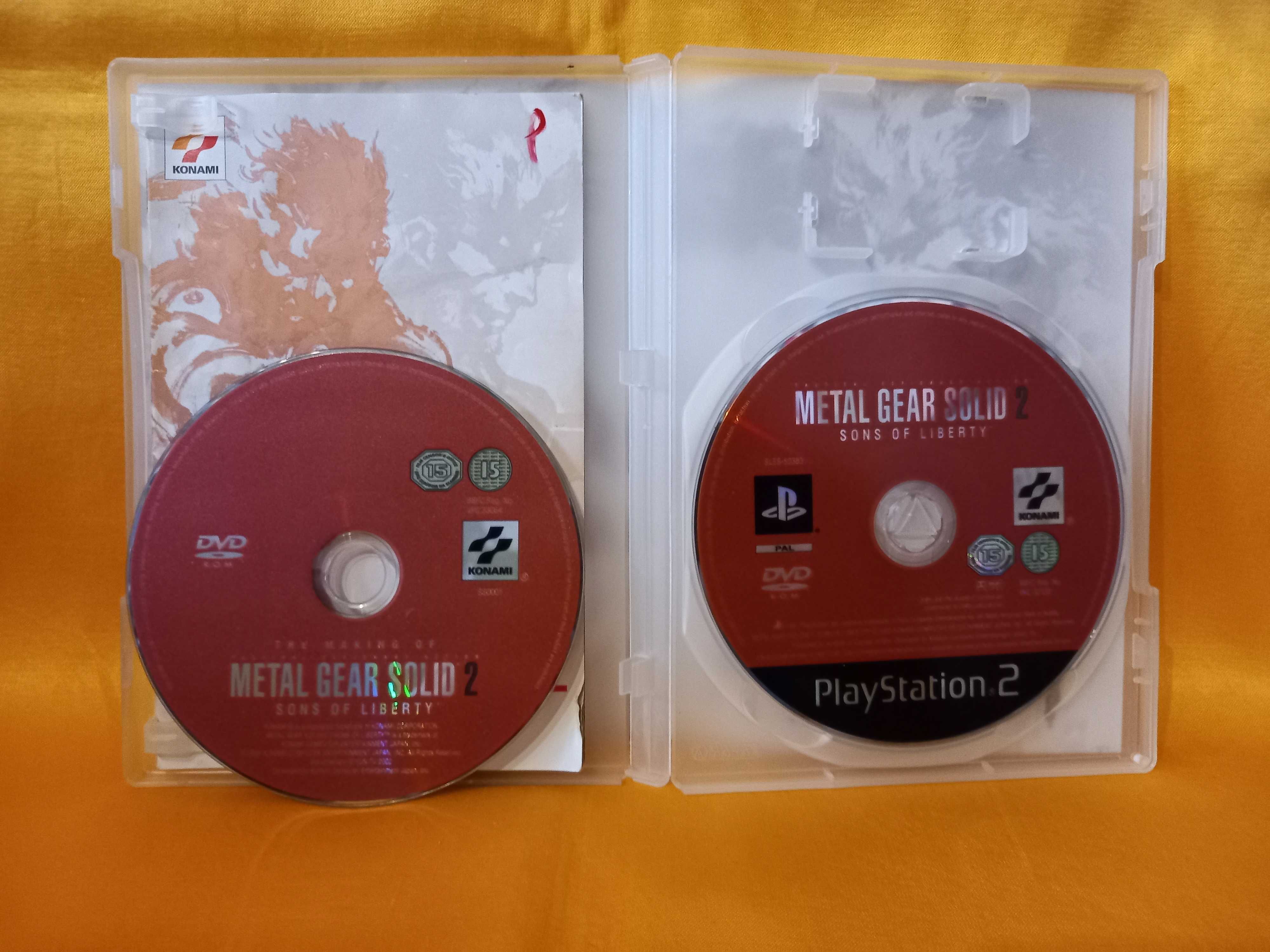 Gra Metal Gear Solid 2 Sons of Liberty MGS 2 PS2 PlayStation 2