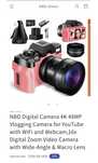 NBD Digital Camera 4K 48MP