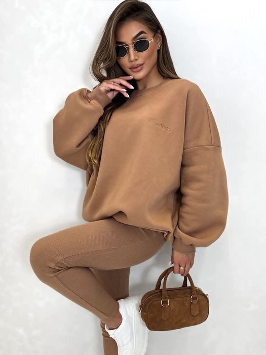 Dres set millagro bluza oversize legginsy polska