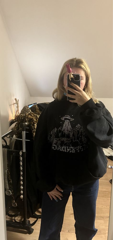 Bluza An-Appendage z kryształkami