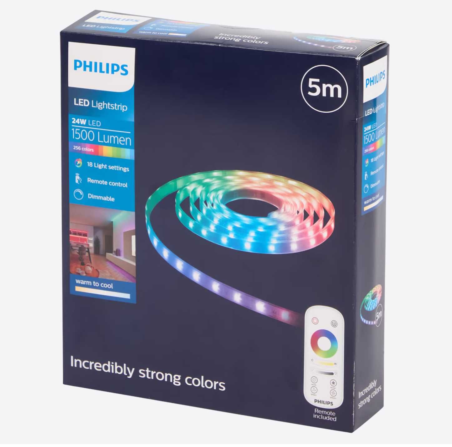 Taśma LED Philips  5 metrów 24 waty  1500 lumenów