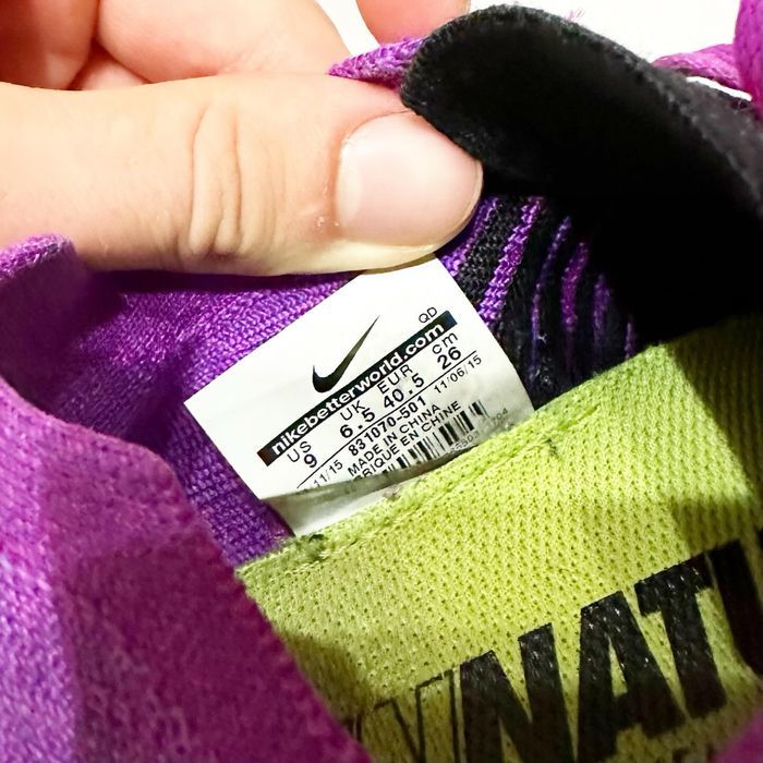 Кросівки Nike Free 5.0 Flyknit Flex Run Pegasus Zoom 40.5 розмір