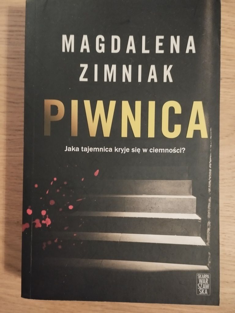 Magdalena Zimniak - Piwnica - thriller, stan bardzo dobry