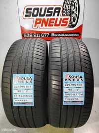 2 pneus semi novos 225-45r18 bridgestone - Oferta dos portes 130 EUROS