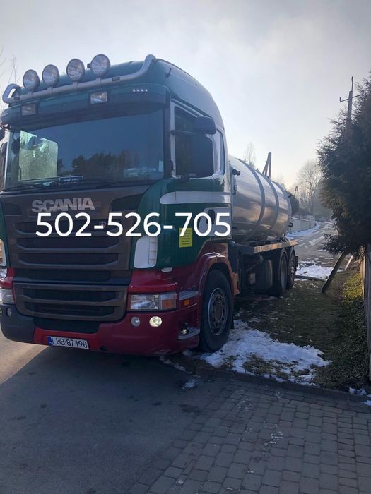 Wywóz szamba, Lublin i okolice