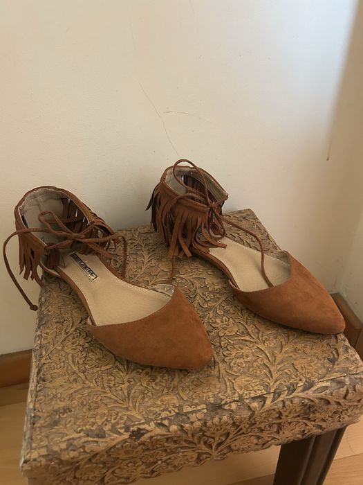 Sapatos camel boho Suitblanco