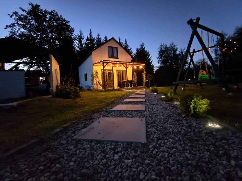 Domek całoroczny 8-osobowy, sauna, balia