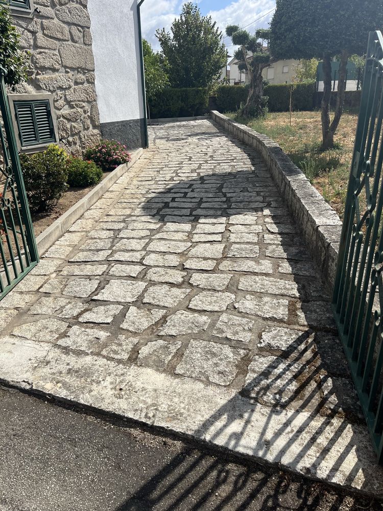 Pedra rustica de granito para pavimento exterior