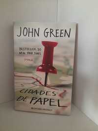 Livro "Cidades de papel" de John Green