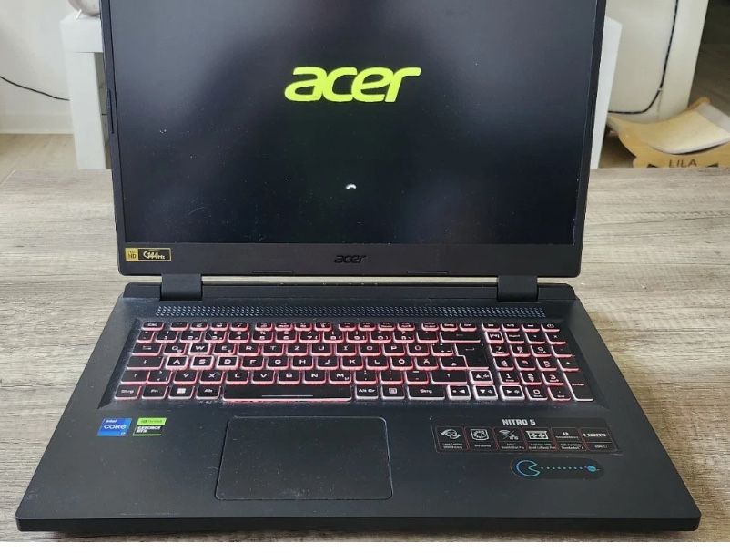 Ігровий ноутбук 17.3"' ACER Nitro 5 RTX 4060 8Gb i7 12700H 16Gb DDR5