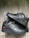 Buty Nike Air Force 1 X Supreme Czarny Damskie i Meskie Rozmiar.40,5