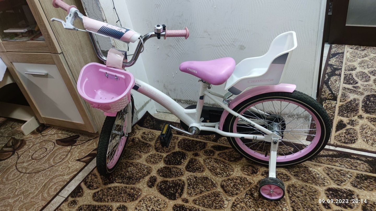 Дитячий велосипед для дівчаток Crosser Kids Bike-3 18 дюймів
